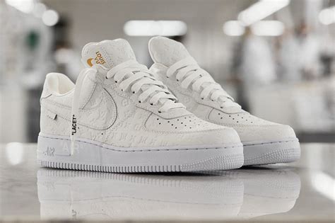 af1 white lv|Air Force One white.